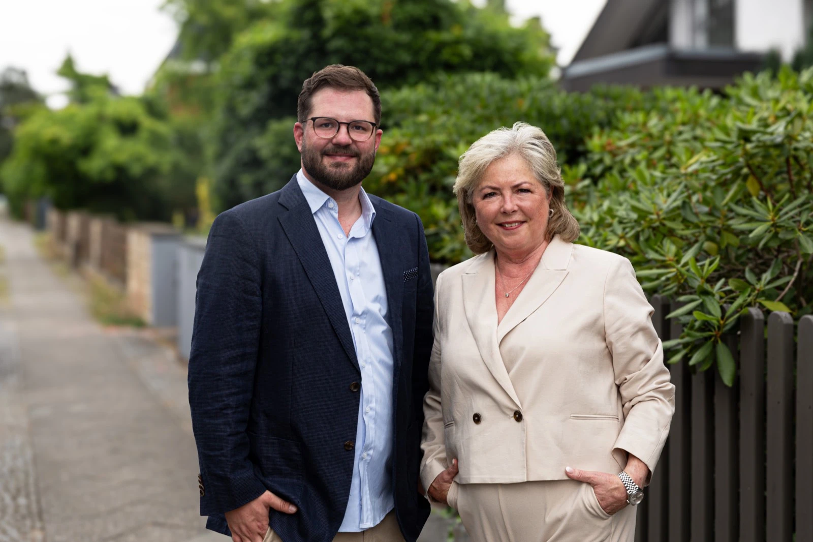 Beate und Maximilian Schökel, Inhaber von J&MK Immobilien
